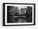 Reflejo del puente del bosque - Mike Kreiten | Cuadro decorativo de Canvas Lab