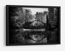 Reflejo del puente del bosque - Mike Kreiten | Cuadro decorativo de Canvas Lab