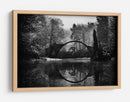 Reflejo del puente del bosque - Mike Kreiten | Cuadro decorativo de Canvas Lab