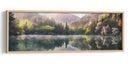 Reflejo en un lago primaveral envuelto en niebla - Tiger Seo | Cuadro decorativo de Canvas Lab