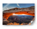 Resplandor del amanecer en Mesa Arch - Michael Zheng | Cuadro decorativo de Canvas Lab