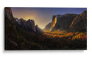 Puesta de sol en Golden Valley - Yan Zhang | Cuadro decorativo de Canvas Lab