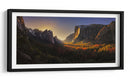 Puesta de sol en Golden Valley - Yan Zhang | Cuadro decorativo de Canvas Lab