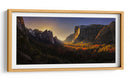 Puesta de sol en Golden Valley - Yan Zhang | Cuadro decorativo de Canvas Lab