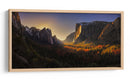 Puesta de sol en Golden Valley - Yan Zhang | Cuadro decorativo de Canvas Lab
