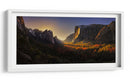 Puesta de sol en Golden Valley - Yan Zhang | Cuadro decorativo de Canvas Lab