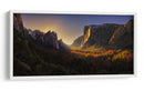 Puesta de sol en Golden Valley - Yan Zhang | Cuadro decorativo de Canvas Lab