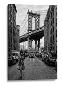 Puente de Manhattan al estilo urbano - Robert Bolton | Cuadro decorativo de Canvas Lab