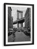 Puente de Manhattan al estilo urbano - Robert Bolton | Cuadro decorativo de Canvas Lab