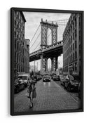 Puente de Manhattan al estilo urbano - Robert Bolton | Cuadro decorativo de Canvas Lab