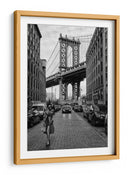 Puente de Manhattan al estilo urbano - Robert Bolton | Cuadro decorativo de Canvas Lab