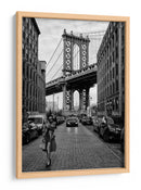 Puente de Manhattan al estilo urbano - Robert Bolton | Cuadro decorativo de Canvas Lab