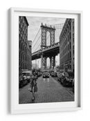 Puente de Manhattan al estilo urbano - Robert Bolton | Cuadro decorativo de Canvas Lab