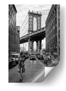 Puente de Manhattan al estilo urbano - Robert Bolton | Cuadro decorativo de Canvas Lab