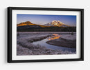 Resplandor del río de montaña helado - Andreas Agazzi | Cuadro decorativo de Canvas Lab