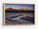 Resplandor del río de montaña helado - Andreas Agazzi | Cuadro decorativo de Canvas Lab
