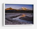 Resplandor del río de montaña helado - Andreas Agazzi | Cuadro decorativo de Canvas Lab