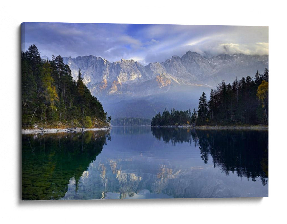 Reflejo majestuoso en un lago de montaña - Norbert Maier | Cuadro decorativo de Canvas Lab