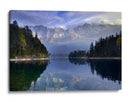 Reflejo majestuoso en un lago de montaña - Norbert Maier | Cuadro decorativo de Canvas Lab