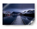 Puerto de la noche estrellada - Lior Yaakobi | Cuadro decorativo de Canvas Lab