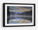 Reflejo en la montaña brumosa - Greg Metro | Cuadro decorativo de Canvas Lab