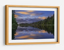 Reflejo del lago Golden Sky - Hua Zhu | Cuadro decorativo de Canvas Lab