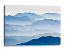 Montañas azules brumosas - Gwangseop Eom | Cuadro decorativo de Canvas Lab