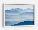 Montañas azules brumosas - Gwangseop Eom | Cuadro decorativo de Canvas Lab