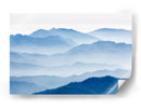 Montañas azules brumosas - Gwangseop Eom | Cuadro decorativo de Canvas Lab
