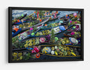 Mosaico flotante - Fauzan Maududdin | Cuadro decorativo de Canvas Lab