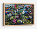 Mosaico flotante - Fauzan Maududdin | Cuadro decorativo de Canvas Lab
