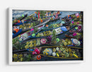 Mosaico flotante - Fauzan Maududdin | Cuadro decorativo de Canvas Lab