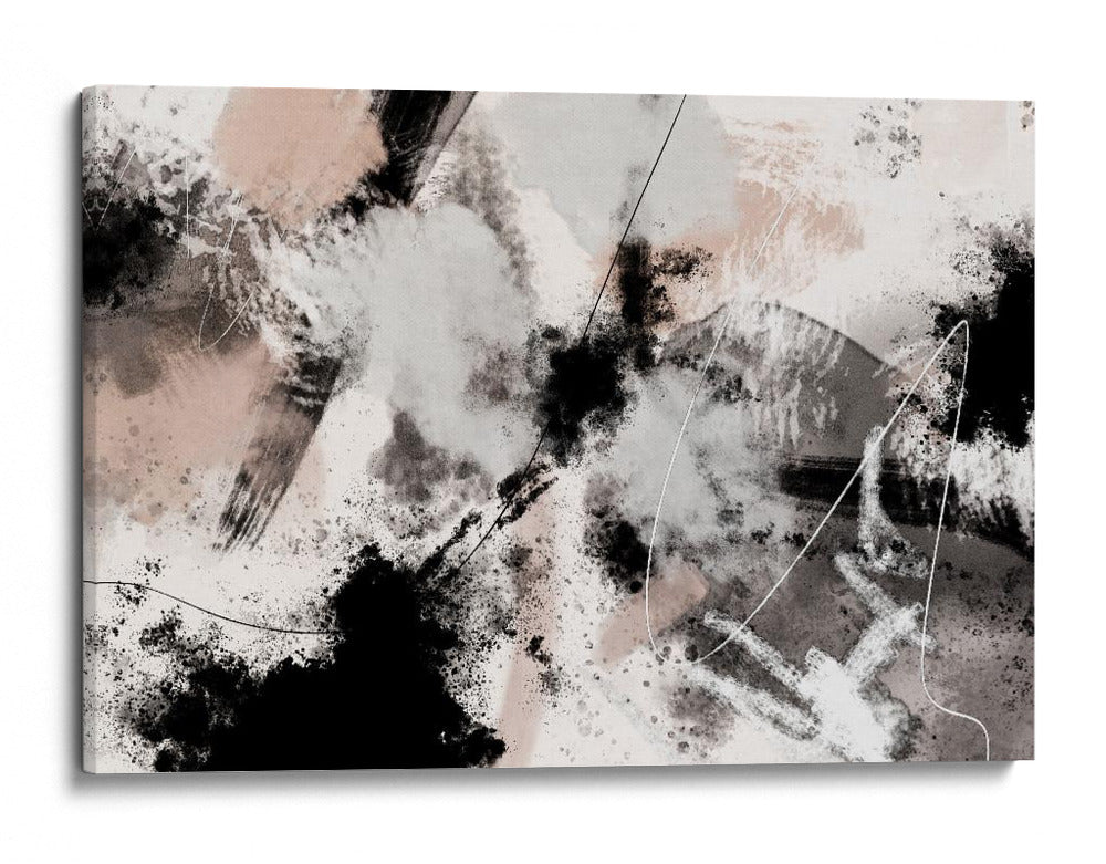 Pinceladas abstractas dinámicas - Fluidys Studio II | Cuadro decorativo de Canvas Lab
