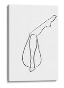 Perfil de piernas elegantes - Fluidys Studio II | Cuadro decorativo de Canvas Lab