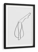 Perfil de piernas elegantes - Fluidys Studio II | Cuadro decorativo de Canvas Lab