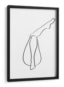 Perfil de piernas elegantes - Fluidys Studio II | Cuadro decorativo de Canvas Lab