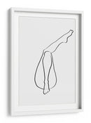 Perfil de piernas elegantes - Fluidys Studio II | Cuadro decorativo de Canvas Lab