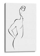Perfil de una mujer agraciada - Fluidys Studio II | Cuadro decorativo de Canvas Lab