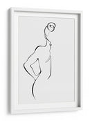 Perfil de una mujer agraciada - Fluidys Studio II | Cuadro decorativo de Canvas Lab