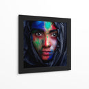 Retrato pintado de gran intensidad - James Mahfuz | Cuadro decorativo de Canvas Lab