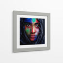 Retrato pintado de gran intensidad - James Mahfuz | Cuadro decorativo de Canvas Lab