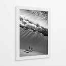 Playa y ola rompiéndose - Rui Ferreira | Cuadro decorativo de Canvas Lab