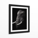 Perfil de elefante poderoso - WildPhotoArt | Cuadro decorativo de Canvas Lab