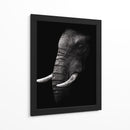 Perfil de elefante poderoso - WildPhotoArt | Cuadro decorativo de Canvas Lab