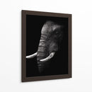 Perfil de elefante poderoso - WildPhotoArt | Cuadro decorativo de Canvas Lab