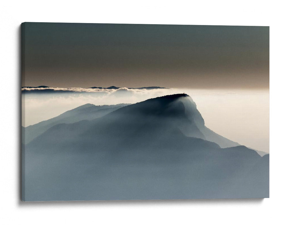 Picos de la nontaña brumosa - Jean-Louis VIRETTI | Cuadro decorativo de Canvas Lab