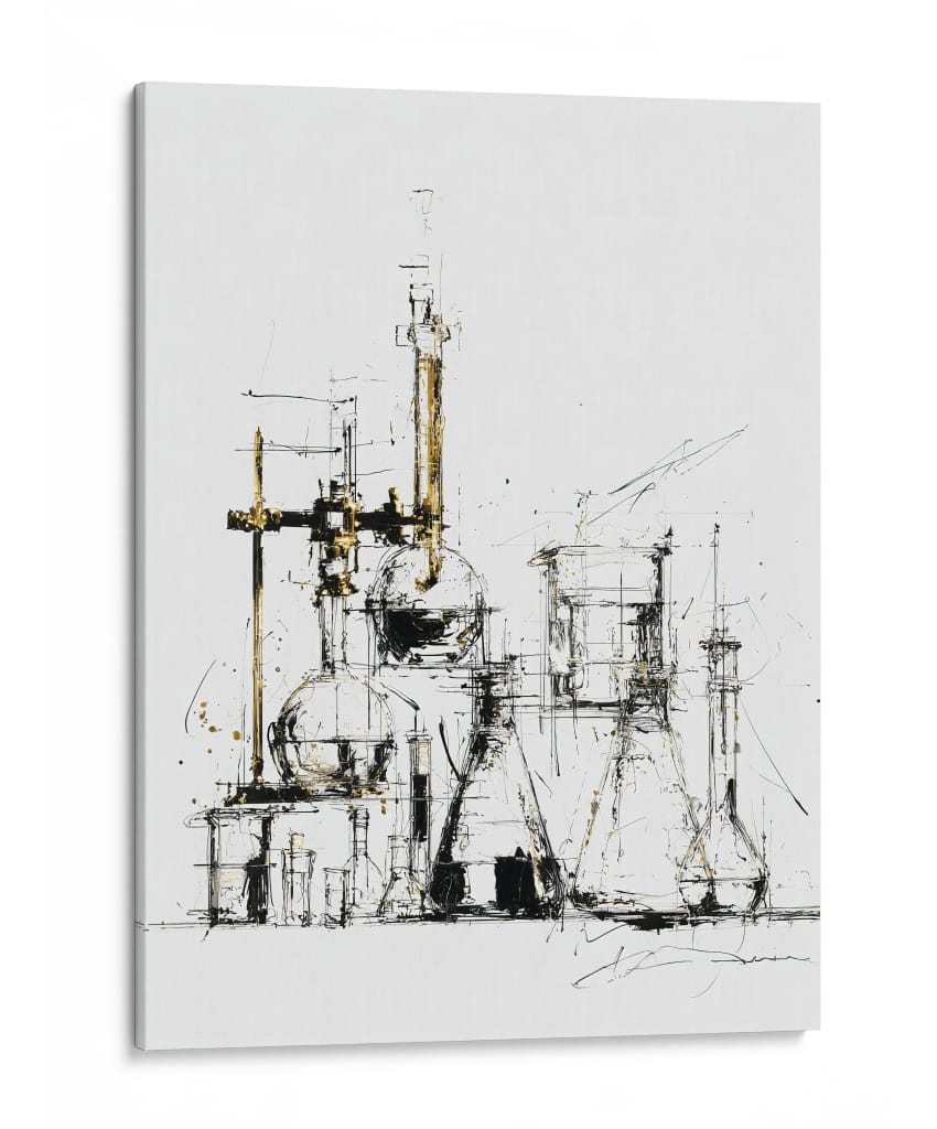 Químicos - DIEGO D L | Cuadro decorativo de Canvas Lab