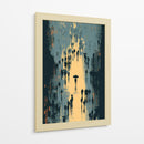 Caminata nocturna con lluvia - DIEGO D L | Cuadro decorativo de Canvas Lab