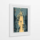 Caminata nocturna con lluvia - DIEGO D L | Cuadro decorativo de Canvas Lab