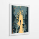 Caminata nocturna con lluvia - DIEGO D L | Cuadro decorativo de Canvas Lab